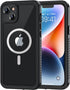 Lanhiem for iPhone 14 Magnetic Case, Waterproof Dustproof Shockproof Case with Built-in Screen Protector Compatible with Magsafe, Full Body Protec...