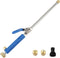 Jet Nozzle Pressure Washer Hose Attachment,Power Washer Wand Hose Nozzle Hydro Jet Garden Gutter Window Car Cleaning Tool Blue...