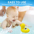 b&h Duck Baby Bath Thermometer, Toddlers Bath Temperature Thermometer Safety Floating Toy, Bathtub Thermometer, at Fahrenheit and Celsius Degree...