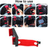 3 Pcs Car Phone Holder Adjustable Car Cradles Universal Mobile Phone Mount for Car Steering Wheel...