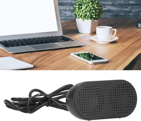 Zerodis USB Computer Speaker, Small PC Speaker for Laptop & Desktop Computer Portable Sound Bar for Home Office Music Outdoor...