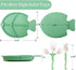 Baby Feeding Dish Sets with Spoon and Forks,NICINGU 3 Pcs/Sets Divided Silicone Suction Plates Utensils for Toddler Kids BPA Free Microwave Dishwa...
