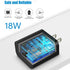18W Fast Charger Compatible for Motorola Moto G Power 2022/G Stylus 2021, G Fast, G Play, G Pure, G7 Play, Motorola One 5G Ace/Fusion+/Edge Plus/Z...