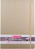 Talens Art Creation Sketchbook 80 Sheets, 21 cm x 30 cm, White Gold...