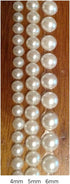 AllyDrew 6mm Self Adhesive Pearl Stickers, 420pcs...