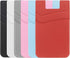 SS Card Holder for Phone Case - Silcone Stick On Credit Card Phone Wallet for Men & Women, Ultra-Thin & Portable, Compatible with iPhone/Android/S...