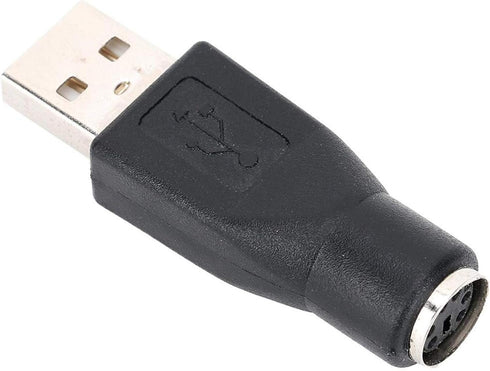 ASHATA PS-2 to USB,5PCS USB Male to for PS/2 Female Adapter Converter for Keyboard Mouse with for PS/2 Interface,PS/2 Male Converter Changer Adapt...