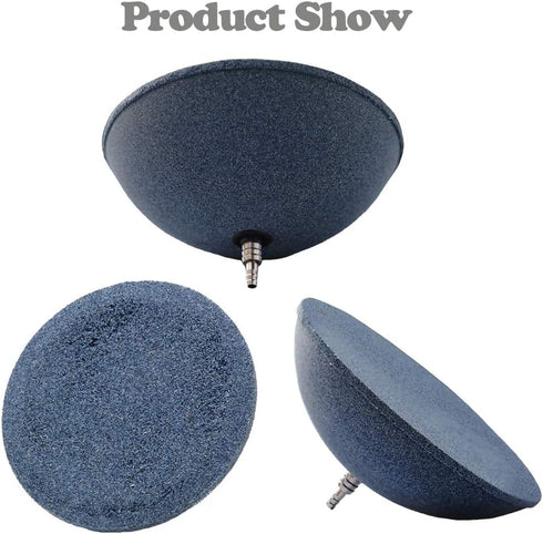 kathson Mineral Air Stone Bubble 4.7 Inch Ball Shape Diffuser Airstones for Aquarium, Fish Tank, Pump and Hydroponics(2 Pack)...