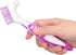 Portable Safe Denture Brush Double Plastic False Teeth Brush...