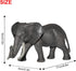 Andux Realistic Animals Figures Toys Marine Life Wild Jungle Learning Educational Playset FZDW-03 (Elephant)...