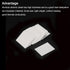 PATIKIL Alumina Ceramic Sheet Cooling Pad Insulating Sheet 10pcs High Hardness for MOS Transistor 28x22x1mm(1.1x0.87x0.04")...