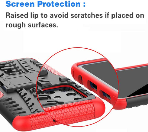 Asuwish Phone Case for Samsung Galaxy A51 4G with Tempered Glass Screen Protector and Slim Stand Hybrid Heavy Duty Rugged Protective Cell Cover A ...