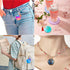 10 Pack Round Keychain Silicone Mold Flat Circle Resin Molds with Hole, Keychain Charms Epoxy Resin Molds Casting Molds for DIY Earrings, Keychain...