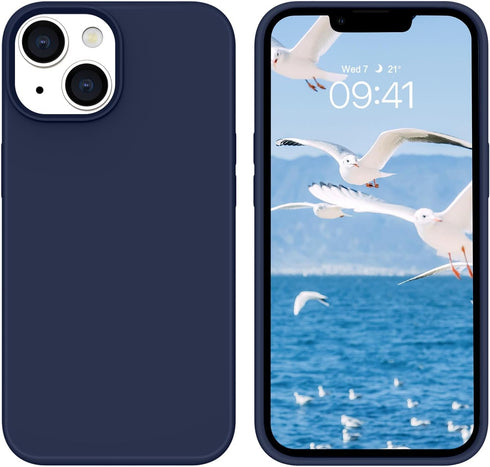 BENTOBEN Compatible with iPhone 14 Case, Soft Silicone Gel Rubber Bumper Microfiber Lining Hard Back Shockproof Protective Phone Cover for iPhone ...