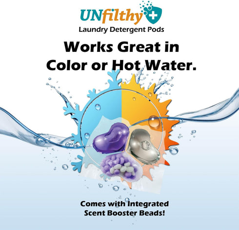 UNfilthy Concentrated Ocean Breeze Laundry Pacs (30)...
