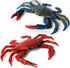 Realistic Crab Marine Animal Model Toys, 2 Pcs Simulated Sea Life Animals Figurine Collection Sea Creature Science Educational Props Toys...