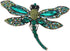 Cute Dragonfly Lapel Brooch Pin for Women Girls Cubic Zirconia Australia Rhinestone Pins Clip Sweater Scarves Jackets Dress Badge Backpacks Brooch...