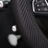 Breathable Stretch Elastic Steering Wheel Cover, Cool in Summer and Warm in Winter, Soft Microfiber Ice Silk Cloth Fabric, Universal 14.5-15 in, F...