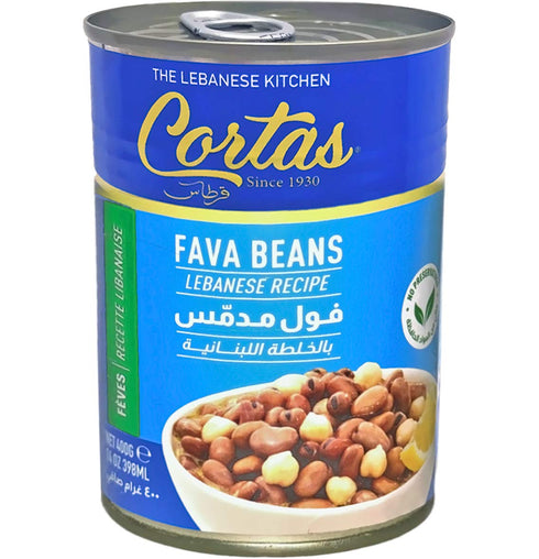 Cortas - Fava Beans (Lebanese Recipe) 14oz (6 PACK)...