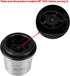 Secura Electric Coffee and Spice Grinder Replacement Parts Stainless Steel Removable Bowl Set for Model SP-7412, 2 Electric Blade Grinder Bowls...