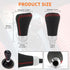 DREAMIZER Shift Knob 5 Speed Manual Stick Shift Knobs Universal Handle Leather Gear Shifting Knob for Replacement Broken Shifter Knobs Fit for Mos...