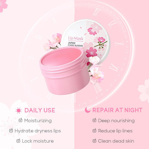 Sakura Face Care Set for Women, 17Pcs Moisturizing Skin Care Set Include Sakura Cream, Cleanser, Serum, Toner, Eye Cream, Lip Mask, Mud Mask, Slee...