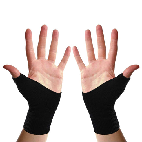 Thumb Arthritis Wrist Brace Compression Gloves,Comfort Fingerless Crocheting Arthritis Support Glove,Relief Carpal Tunnel and Thumb Arthritis Pain...