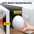 Egg Cooker for Microwave - 4 Egg Capacity Microwave Egg Cooker for Hard Boiled Eggs | Food-Grade Soft, Medium and Hard Boiled Egg Cooker | Easy to...