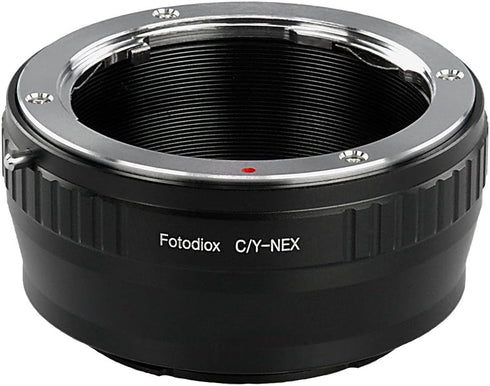 Fotodiox Lens Mount Adapter Compatible with Contax/Yashica Lenses to Sony E-Mount Cameras...
