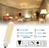 E11 LED Dimmable Light Bulb 9W, 100W Equivalent Halogen Replacement Bulbs, Warm White 3000K, E11 Mini Candelabra Base Corn Bulbs JD T3 T4 120V for...