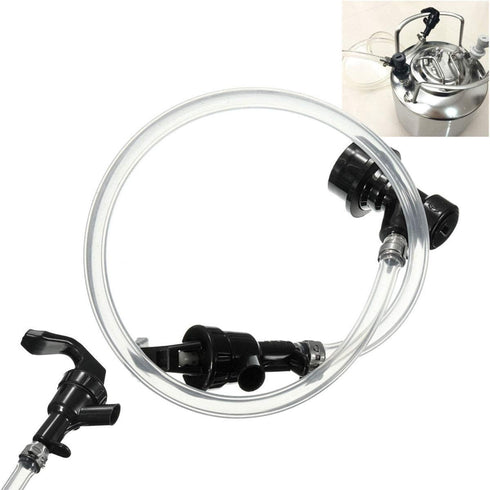 PERA 6 PACK Picnic Tap faucet Disconnects spigot keg bottling Bucket Tap...