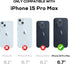 for iPhone 15 Pro Max Case Waterproof 6.1'', Full Protective Dustproof Shockproof Phone Case with Screen Protector for Apple iPhone 15 Pro Max (Gr...