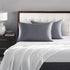P Pothuiny 2-Piece Satin Pillowcases Queen Size Grey Silky Satin Pillow Cases for Hair and Skin, Wrinkle Fade Resistant, Pillow Cover with Envelop...