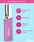 Bliss Women's Facial Hair Remover - Portable Hair Removal Device - Precision Facial Hair Removal Device for Women, Purple...