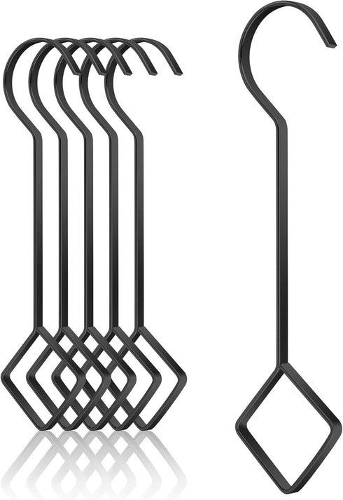Jinhong 10 & 14 Inch Large Heavy Duty S Hooks Plant Hangers Extension Steel Hanging Tool for Home Decoration Shopwindow Clothes Plants Pergola Bir...