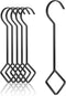 Jinhong 10 & 14 Inch Large Heavy Duty S Hooks Plant Hangers Extension Steel Hanging Tool for Home Decoration Shopwindow Clothes Plants Pergola Bir...