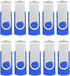 Aiibe 10 Pack 4GB 4G Flash Drive USB Flash Drive Thumb Drives USB 2.0 Memory Stick Wholesale/Lot/Bulk (4GB, 10 Pack, Blue)...