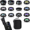 Phone Camera Lens Kit (13 Pieces) for iPhone 11 Xs 10 8 7 6 Plus SE Samsung and Most Andriod Phone- Wide Angle Lens & Macro Lens+Fisheye Lens and ...