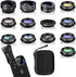 Phone Camera Lens Kit (13 Pieces) for iPhone 11 Xs 10 8 7 6 Plus SE Samsung and Most Andriod Phone- Wide Angle Lens & Macro Lens+Fisheye Lens and ...