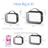 PACKISM Clear Makeup Bags - TSA Approved Toiletry Bag with Handle Large Opening, Clear Toiletry Bags for Traveling Travel Essentials, Clear Travel...