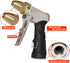 HQMPC Garden Hose Nozzle Metal Hose Spray Nozzle High Pressure Water Hose Nozzle Brass Head Hose Nozzle Spray Nozzle For Hose Watering Car Washing...
