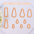 Puocaon Dangle Polymer Clay Cutters - 10 Pcs Basic Clay Cutters for Polymer Clay Jewelry, Drop Dangle Clay Earring Cutters, Rectangle Geometric Cl...