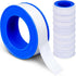 Plumbers Tape, 8 Rolls Teflon Tape 1/2 Inch(W) X 520 Inches(L), Sealant Plumbing Tape, PTFE Teflon Tape Plumbing, Strong Sealing Pipe Tape for Sho...