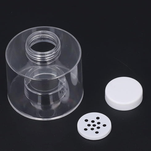 6pcs Spice Jars, Stackable Plastic Spice Jar with Shaker Lids Clear Dredge Spice Shaker Seasoning Containers for Storing Spice, Salt, Pepper and S...