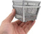 HAHIYO Stackable Paper Clip Mesh Holder Cup 2.2" Height 2 Pack Silver Sturdy Paperclip Holder Container for Desk Drawer Organizer Collection for H...