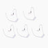 Replacement Acoustic Tube with Connector Compatible with Motorola Kenwood Surveillance Kit Earpiece Headset (5 Packs)...