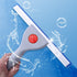 Blue 25cm 10in Window & Glass Cleaning Squeegee - Cleaning Supplies Shower Glass Door and Tile Cleaning Non-Slip Handle (10IN/25CM, Blue)...