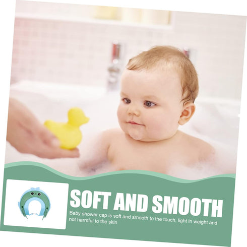 Shampoo Cap Baby Bath Hair Washing Hat for Toddlers Toddler Shower Visor Shower Cap Kids Hair Washing Station for Sink Shower Plastic Child...