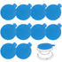 10 pcs Clear Sticky Adhesive Pads for Socket Base,1.34 inches Transparent Double Sided Tapes Replacement for Collapsible Grip,Small Car Phone Hold...