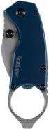 Kershaw Antic Folding Pocket Knife; 1.75-Inch 8Cr13MoV Stainless Steel Bead Blasted Blade, Stainless Steel PVD Coated Handle, Manual Opening, Bott...